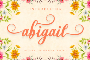 Abigail Script: Your New Favorite Handwritten Font