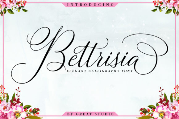 Bettrisia Script: A Modern Calligraphy Font for Elegant Design