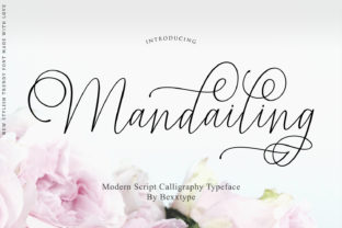 Discovering the Mandailing Script: A Modern Calligraphy Font with Handmade Elegance