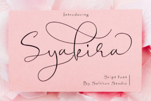 Evaluating Syakira Script: A Romantic Calligraphy Font for Creative Projects