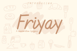 Friyay: The Slanted Monoline Font That’s Casually Perfect