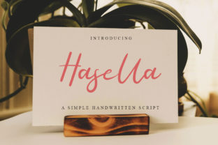 Hasella Script: Elegant Hand Lettering for Distinctive Design