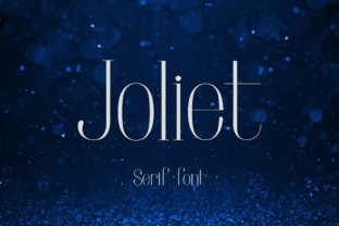 Joliet: The Serif Typeface for Elegant Headlines and Logo Designs