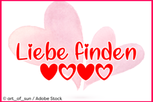 Liebe Finden: A Heartfelt Typeface for Creative Expression