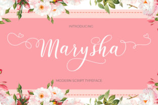 Marysha Script: A Modern Feminine Font for Elegant Communication