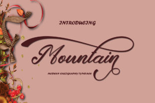 Mountain Script: An Authentic Touch for Elegant Designs