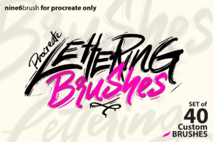 Nine6brush Procreate Lettering Brushes for Creatives
