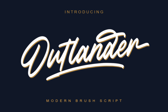 Outlander Brush Script: The Vintage Charm of Digital Handwriting