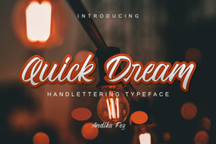 Quick Dream: The Friendly Typeface for Modern Design