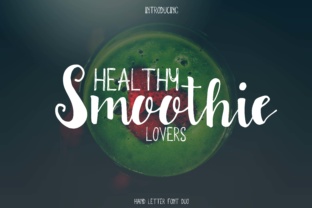 Smoothies Font: A Hand-Brushed Typeface Evaluation