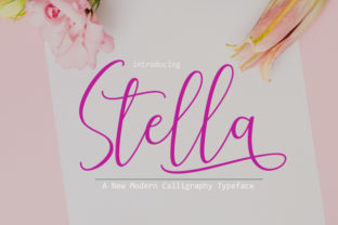 Stella: The Elegant Modern Calligraphy Typeface