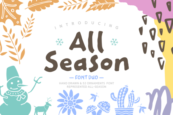 The All Season Font: Bold Design and Year-Round Elegance