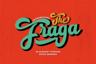 The Distinctive Charm of The Fraga Script: A Vintage Stylistic Revival