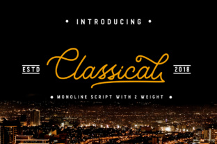 The Elegance and Impact of Classical: A Monoline Typeface for Thoughtful Design