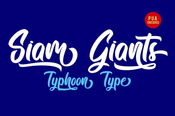 The Elegant Strength of Siam Giants: A Modern Typeface for Creative Impact