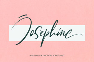 The Josephine Script: A Distinct Voice for Your Creative Projects