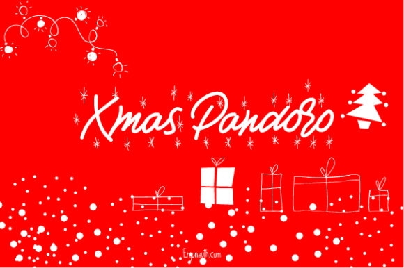 Xmass Pandoro: The Brushpen Script That Brings Holiday Magic to Design